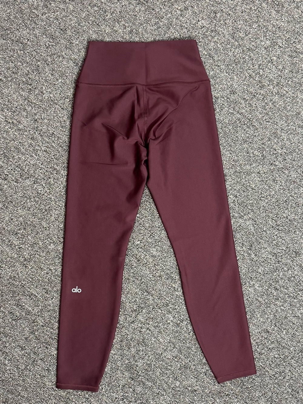 Alo yoga airlift high waist leggings cherry cola small red brown - Picture 4 of 5